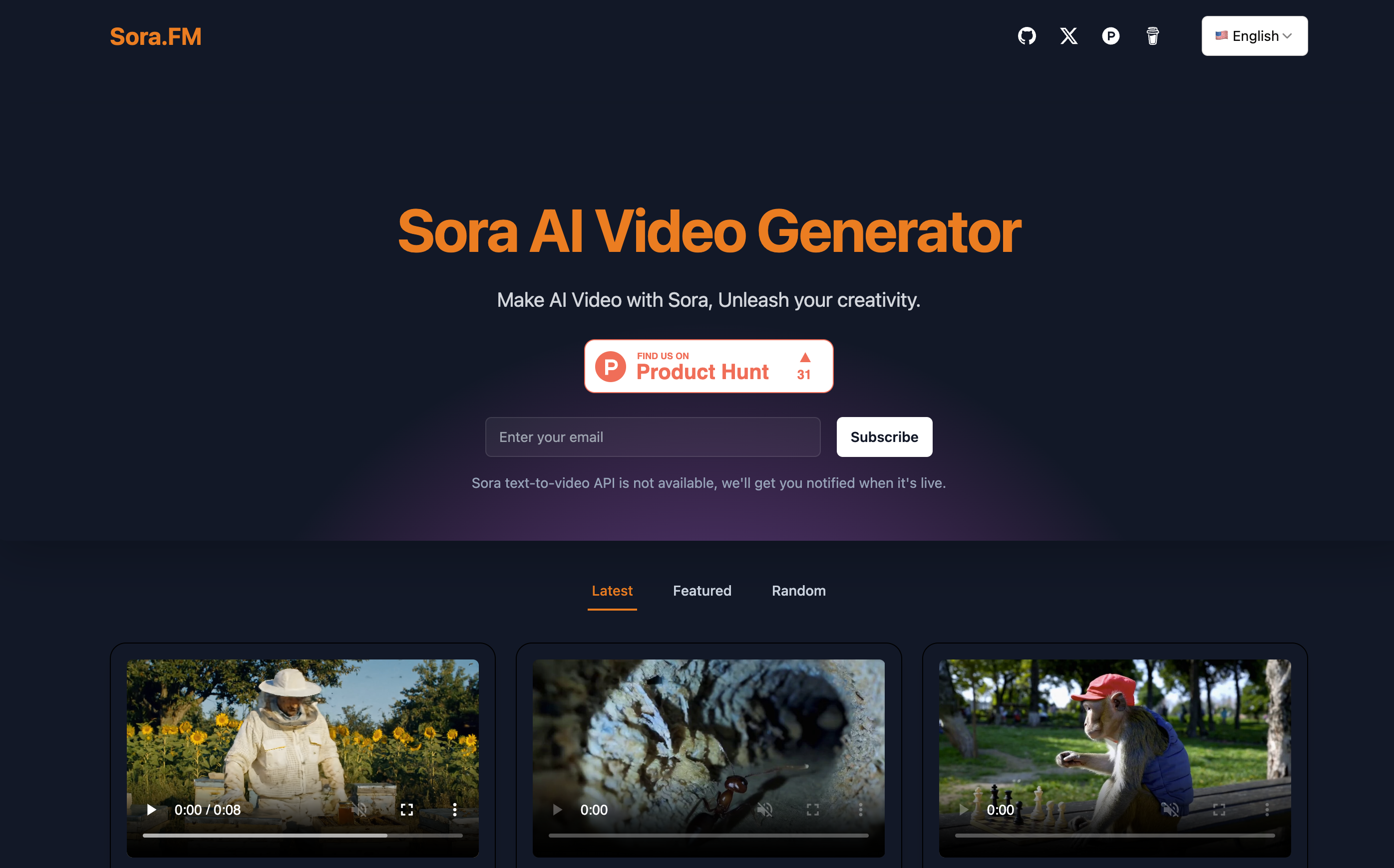SoraFM 产品截图